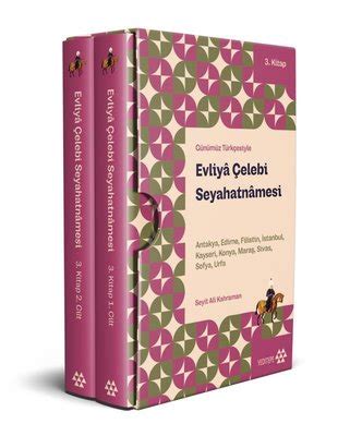 Evliya Çelebi Seyahatnamesi 3 Kitap 2 Cilt Kutulu Seyit Ali Kahraman