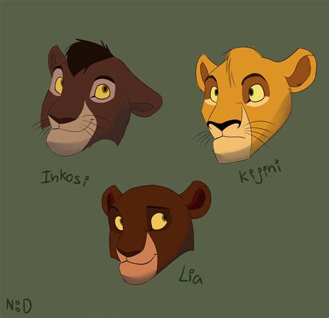 Kovu And Kiara's Cubs by NAFFdraws on DeviantArt