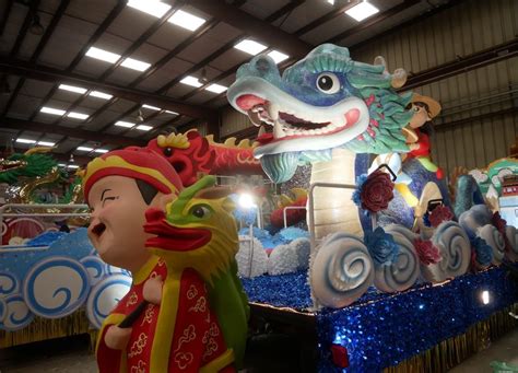 Dragon Floats In Preparation For SF Chinese New Year Parade AsAmNews