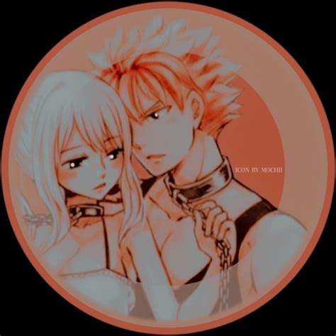 🍫 · Natsu Dragneel E Lucy Heartfilia · Anime Fairy Tail · Icon