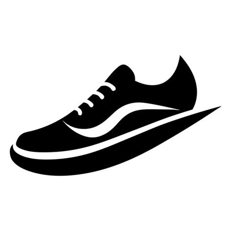 Running Shoes Silhouette Vector Design Premium Ai Generated Vector