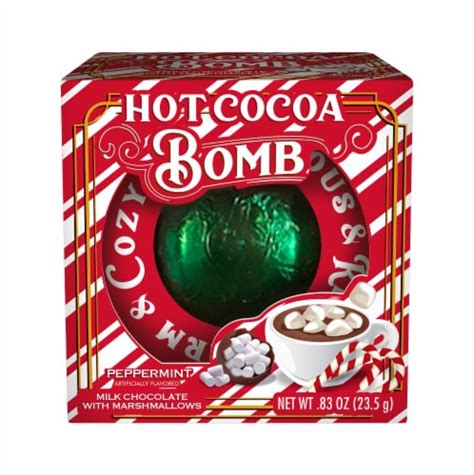 Albert S Holiday Peppermint Flavor Hot Chocolate Ball 83 Oz Smiths Food And Drug