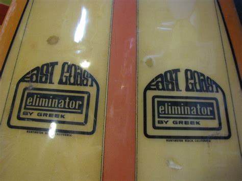 Greek East Coast Eliminator Longboard Surfboard Island