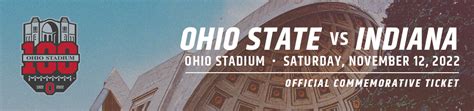 Ohio State vs Indiana Limited Edition - Stub-e