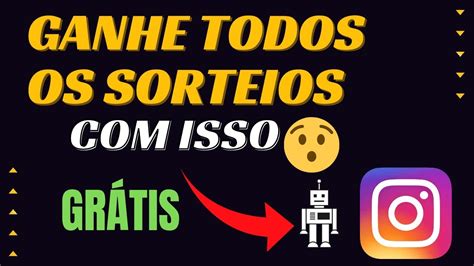 Como ganhar sorteio no Instagram aplicativo grátis de comentários