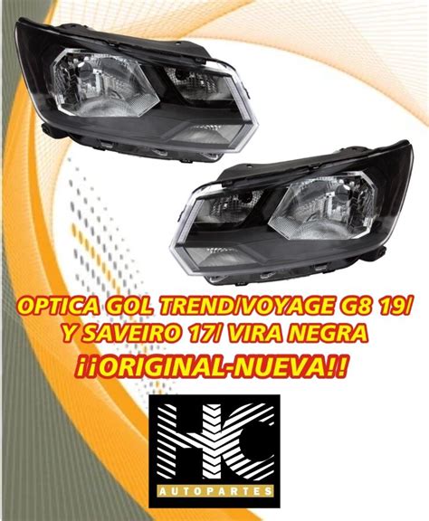 Optica Gol Trend Voyage G Y Saveiro Vira Negra