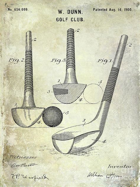 Golf Patent Photograph By Jon Neidert Fine Art America