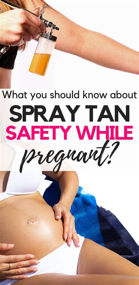 The Honest Pros And Cons Of Tanning While Pregnant Spray Tan While