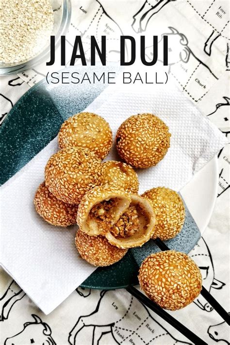 Sesame Ball How To Make Perfect Jian Dui At Home Recipe Chinese