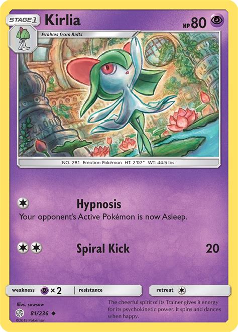 Kirlia · Cosmic Eclipse Cec 81 ‹ Pkmncards