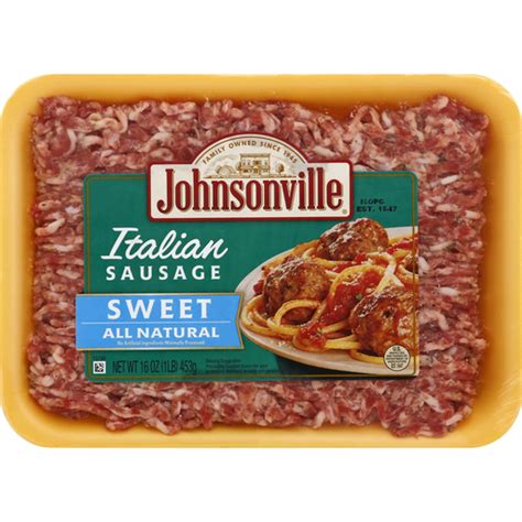 Johnsonville Italian Sausage All Natural Sweet Deli Yoder S Country Market