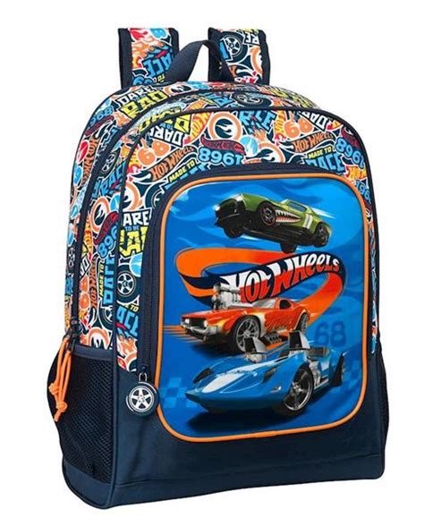 Hot Wheels Mochila Escolar Challenge Toysmaniatic