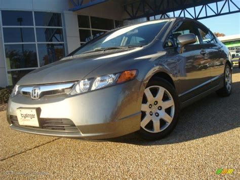 Galaxy Gray Metallic Honda Civic Lx Sedan Photo