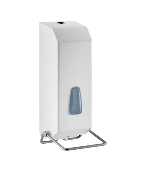 Metallo Bianco Dispenser Sapone A Riempimento Hospital L