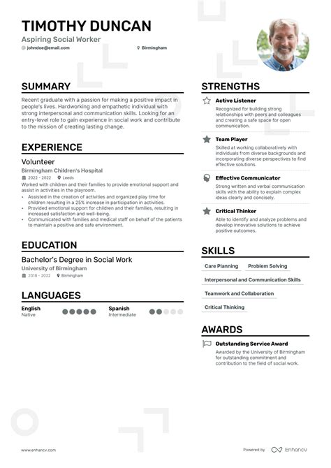 3 Social Worker Cv Examples For 2023