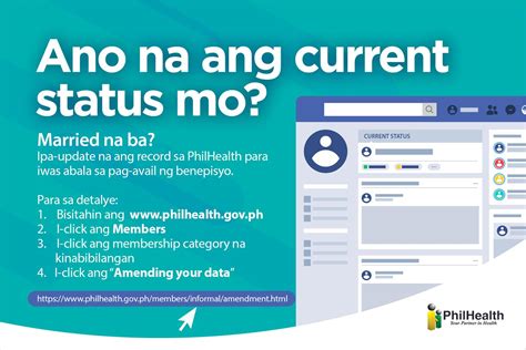 Philhealth On Twitter Ano Na Ang Current Status Mo Married Na Ba