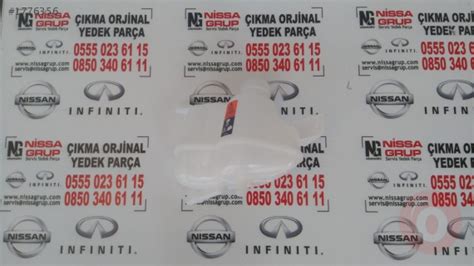 NİSSAN QASHQAİ YEDEK SU DEPOSU OEM SIFIR 2014 21711 4EA0A otocikma