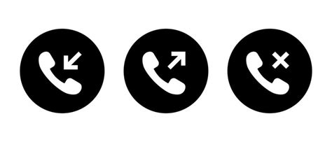 Call Icon Black Vector Art, Icons, and Graphics for Free Download