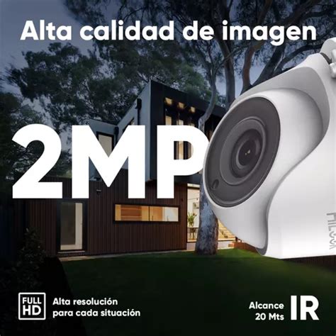 Hikvision Cámara De Seguridad Turret Turbohd Hilook 2mp 1080p