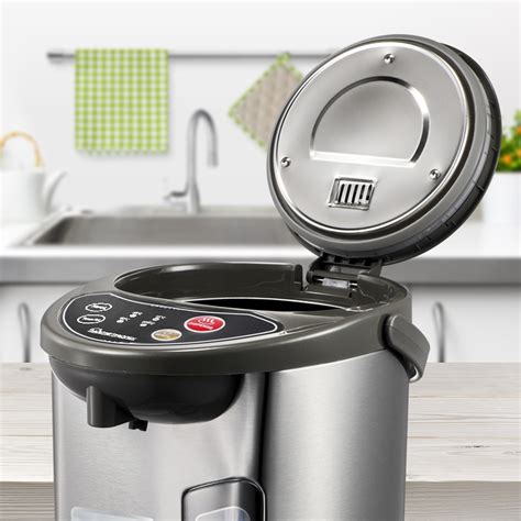 HomeTronix L Instant Hot Water Dispenser Thermal Stainless Steel Water Boiler Catering Urn