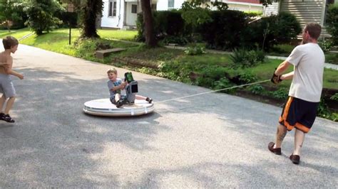 Awesome dad builds his kids a homemade hovercraft, this week on The Feed! - CBS News