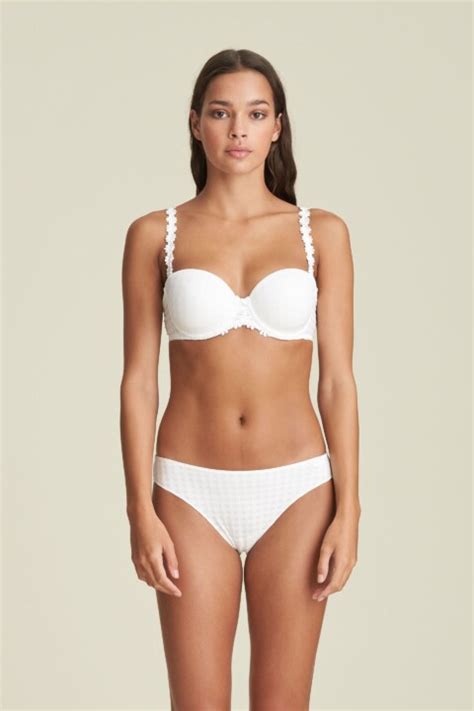 Braga Bikini Marie Jo Colección Avero Blanco Ref 0500410 Corsetería