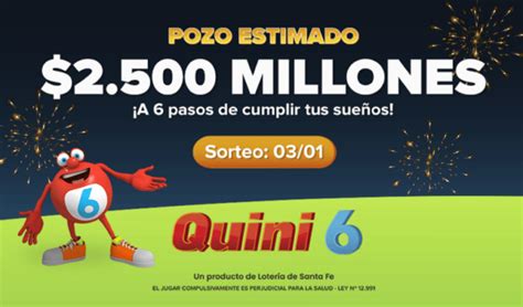 Quini 6 hace historia y sortea un impresionante pozo récord De cuánto