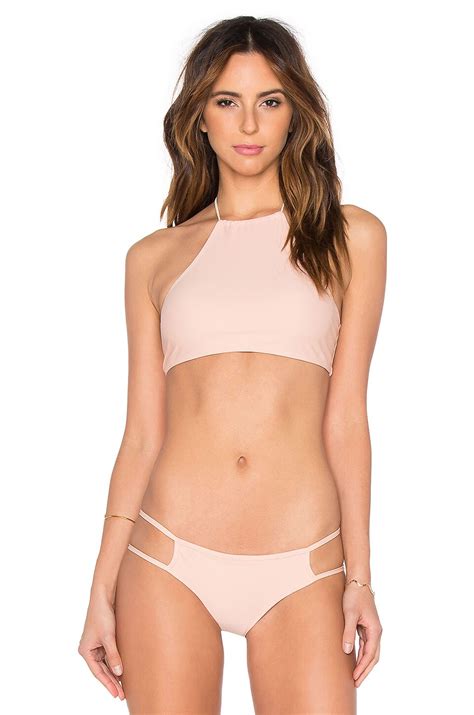 Salt Swimwear Janis Bikini Top In Blush REVOLVE