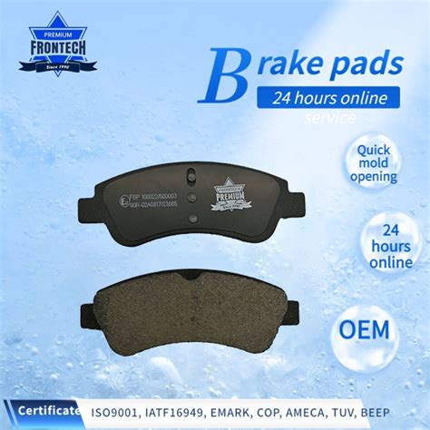 Frontech Manufactures Noiseless And Dust Free Brake Pads For Geely