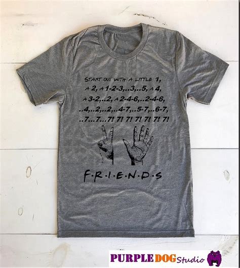 Friends Sex Numbers T Shirt Unisex Heather Gray Tri Blend Etsy