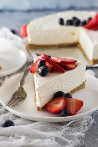 No Bake Vanilla Cheesecake Countryside Cravings