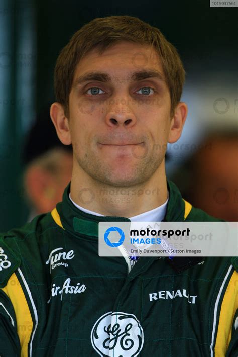 Vitaly Petrov Rus Caterham Formula One World Championship