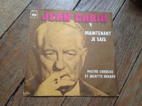 JEAN GABIN 45 Tours Maintenant Je Sais 1974 EUR 52 00 PicClick FR