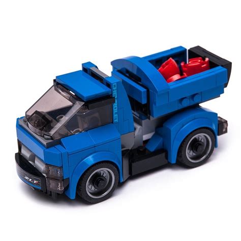 75891 Dump Truck | Chevrolet, Lego cars, Lego speed champions