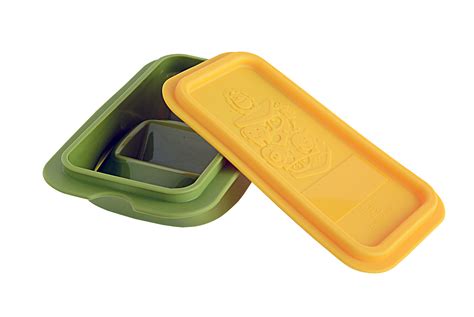 Marcusandmarcus Collapsible Sandwich Container Silicone Bpa Free