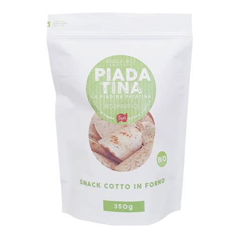 Przekąska bio Piadatina rosmarino 350 g Delduca dystrybutor