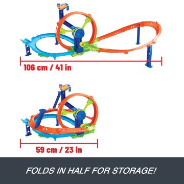 Hot Wheels Rapid Launch Loop Playset Mattel