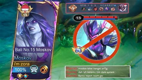 Cara Lawan Karrie Pakai Moskov Gold Lane Dijamin Auto Win 🔥 Best Item