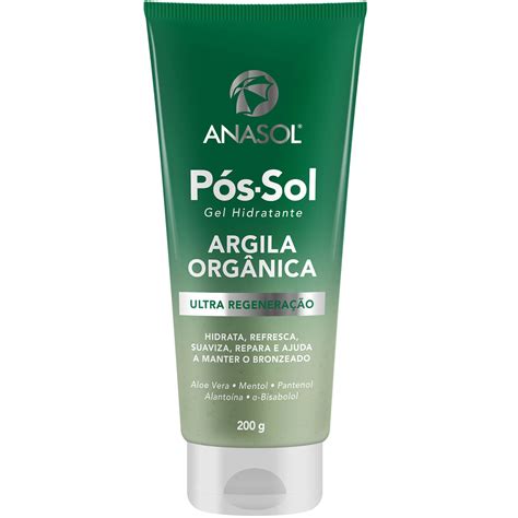 Gel Hidratante Pós Sol Argila 200g Anasol Meu Mundo Fit