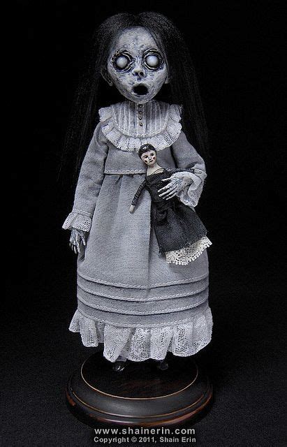 Christina Ghost Art Doll Figurine Handmade Art Doll 8 Inches Tall