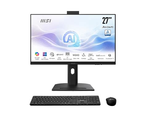 Моноблок MSI Modern AM273QP AI 1UM-003XRU 27" WQHD(2560x1440)/Core ...