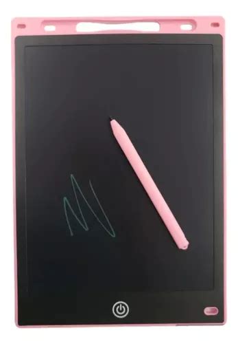 Pizarra M Gica Tablet Lcd Pulgadas Escritura Dibuj Borra Color Rosa