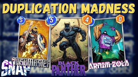 Black Panther Pops Off In Copy Cat List Deck Guide Marvel Snap