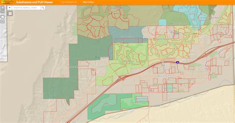 Mesquite Subdivsion and PUD Viewer