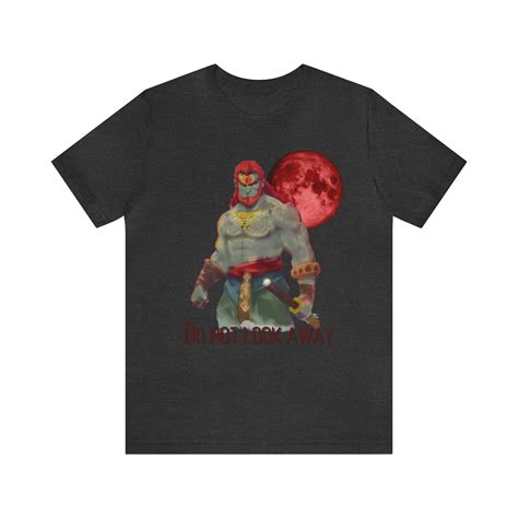 Daddydorf Shirt Totk Shirt Blood Moon Do Not Look Away Etsy