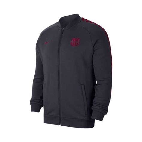 Nike Fc Barcelona Fleece Jacke Blau Rot Soccercity Fu Ballshop