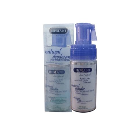 Buy Hemani Natural Deodrant Powder Spray 80gm | Online In Pakistan ...