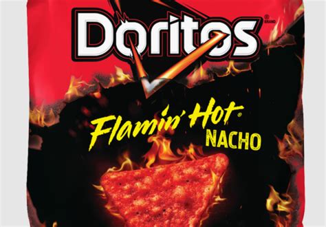 Doritos® Flamin Hot® Nacho Flavoured Tortilla Chips Ilmhub Halal