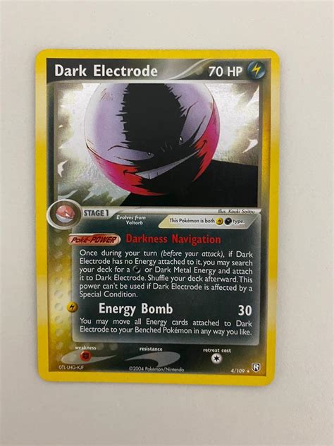 Ex Team Rockets Returns Vintage Holo Tyranitar Hypno Slowking Electrode