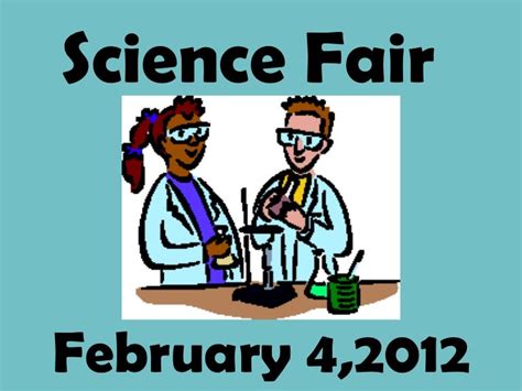 Science fair powerpoint 2012